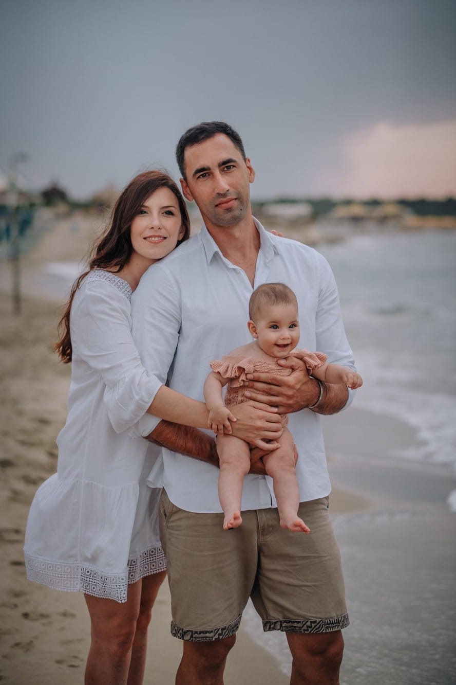 Foto lifestyle portrait dei ricordi di famiglia