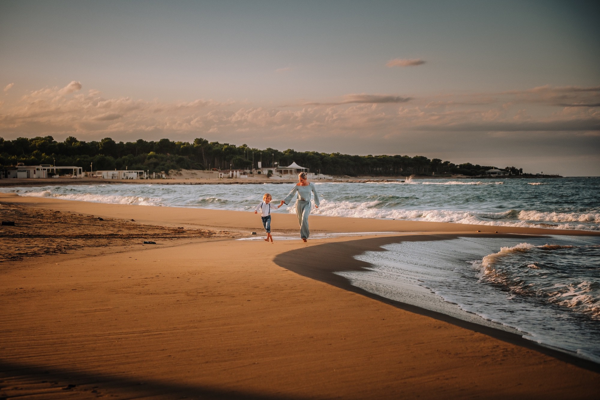 Scatto ritrattistico Lesina Marina Scatto fotografico professionale famiglia a Lesina Marina
