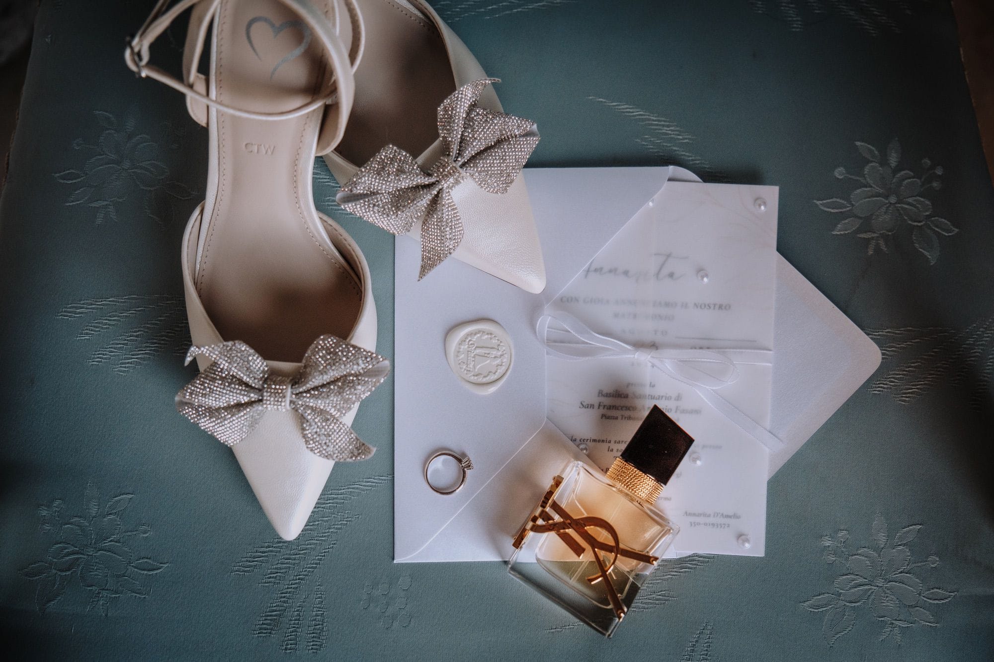 Ricordi di una sposa Foto di ricordi preziosi di una sposa