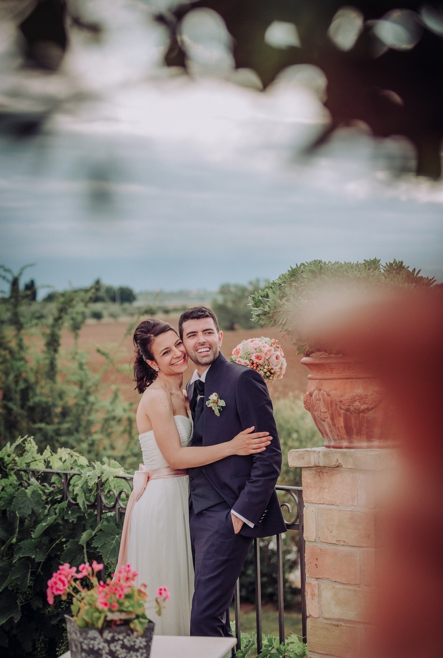 Foto sposi Angelica e Daniele Scatto professionale che ritrae gli sposi Angelica e Daniele, clienti soddisfatti di Pino