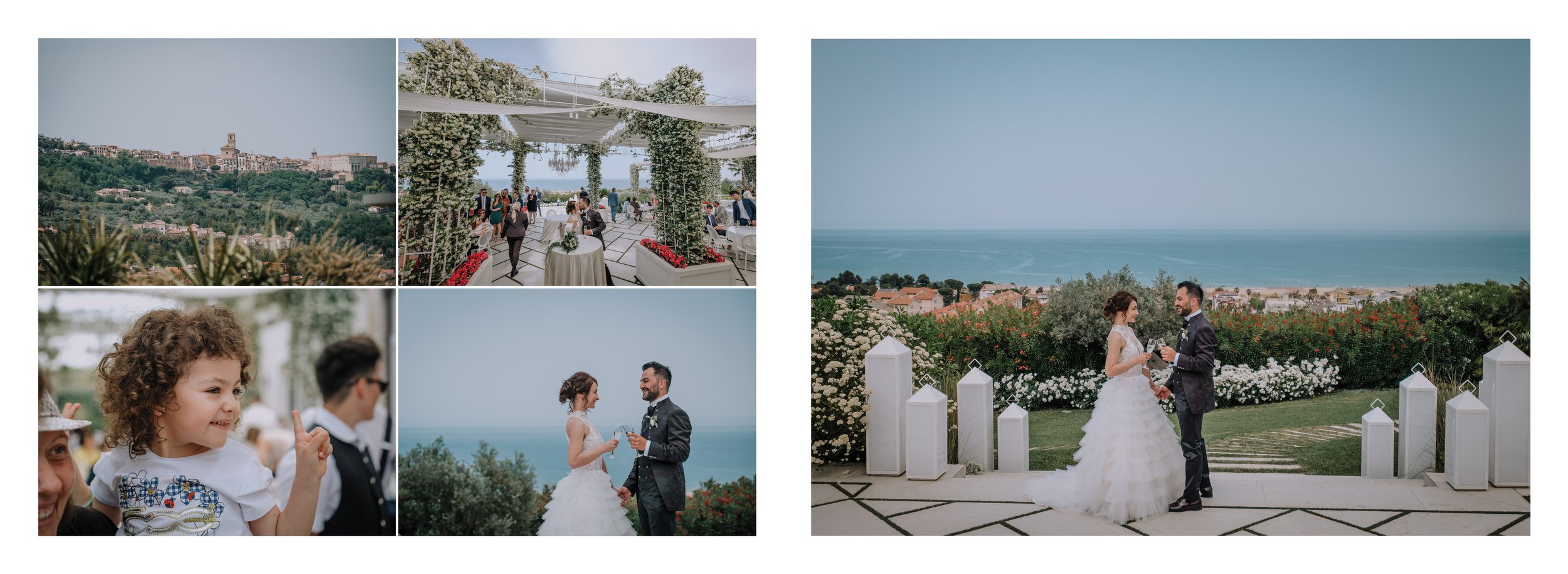 Sposi vista mare al Plaza Vasto