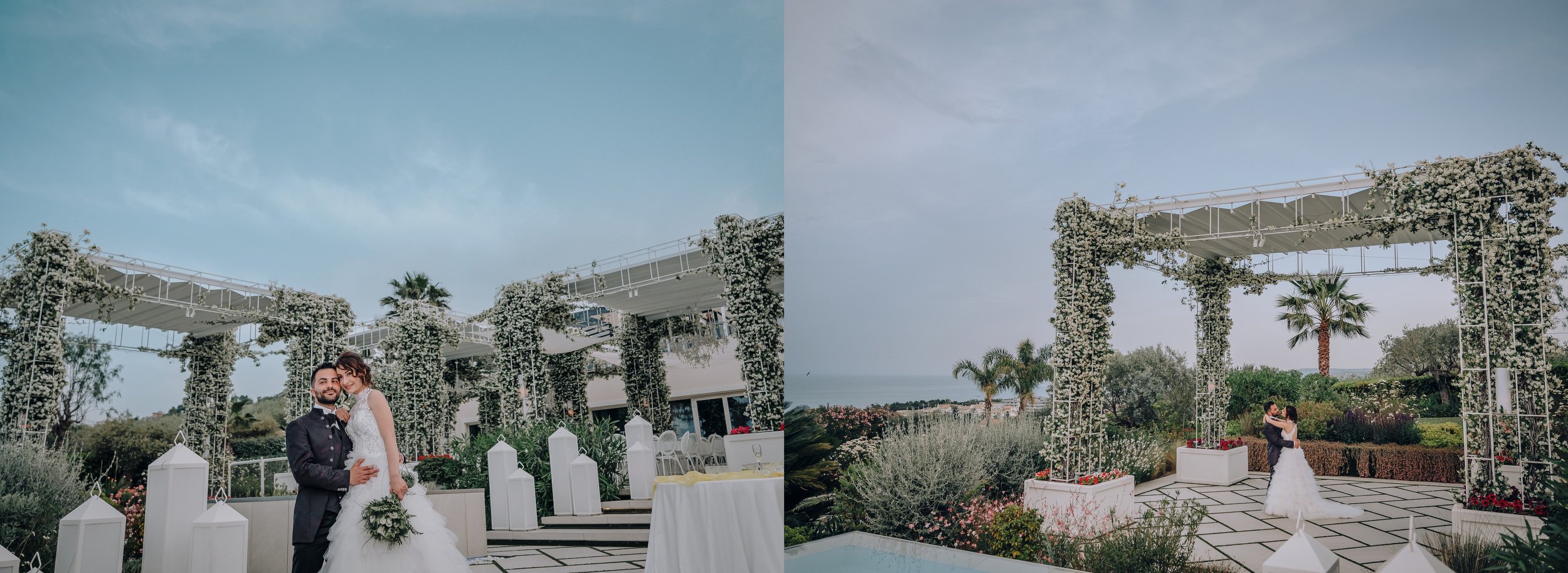 immersi nei gelsomini fotografie di sposi al Plaza vasto