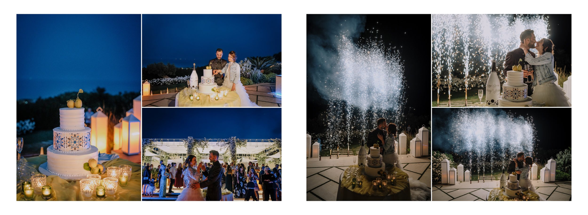 Plaza Vasto di sera tra cielo e mare