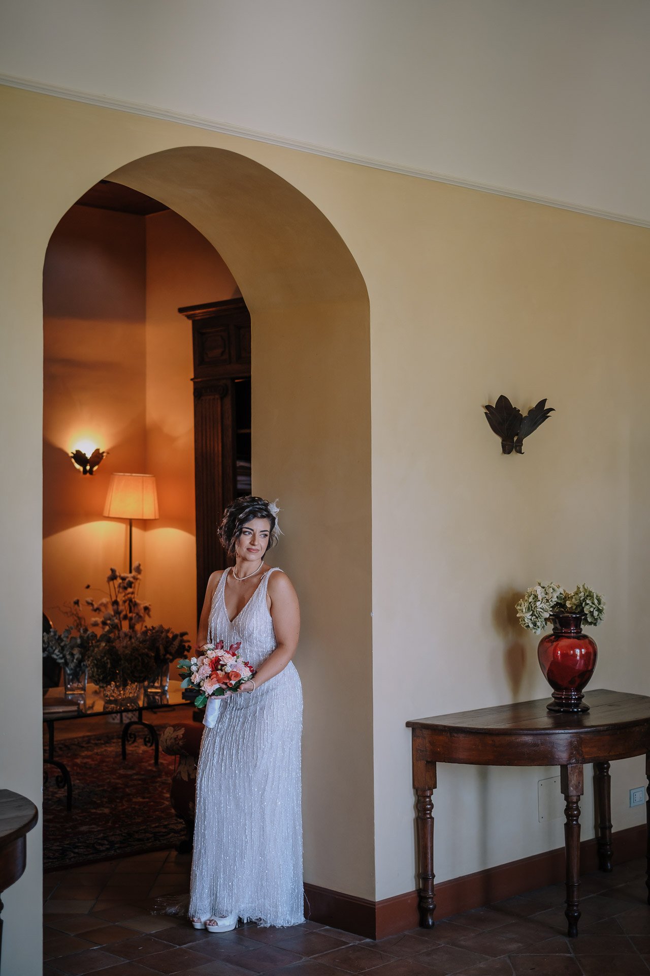 Matrimonio a Villa Sant'Elia come dei dipinti
