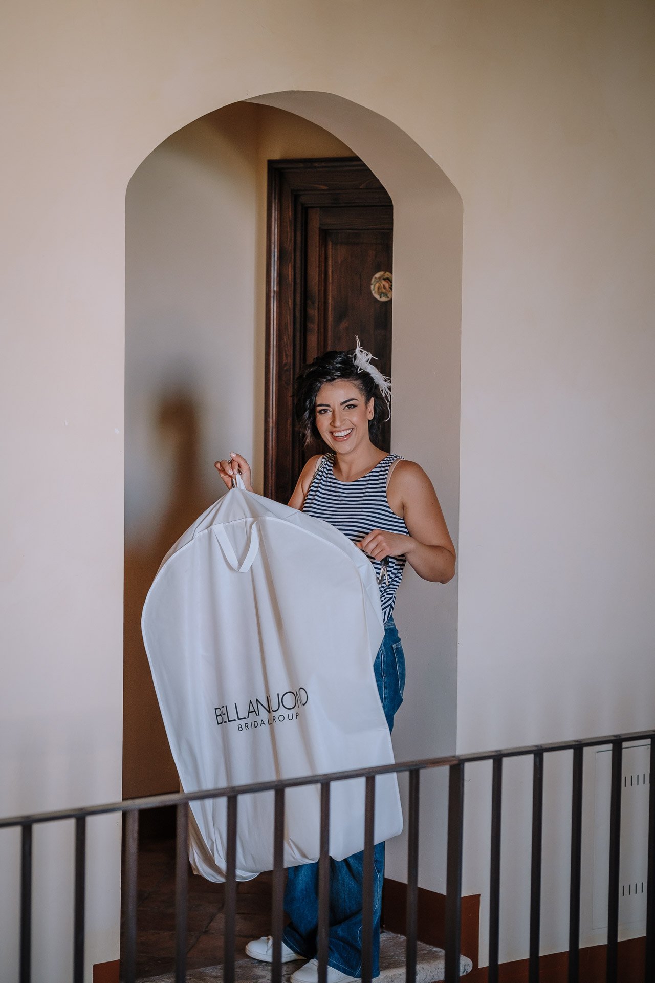 Matrimonio a Villa Sant'Elia la sposa