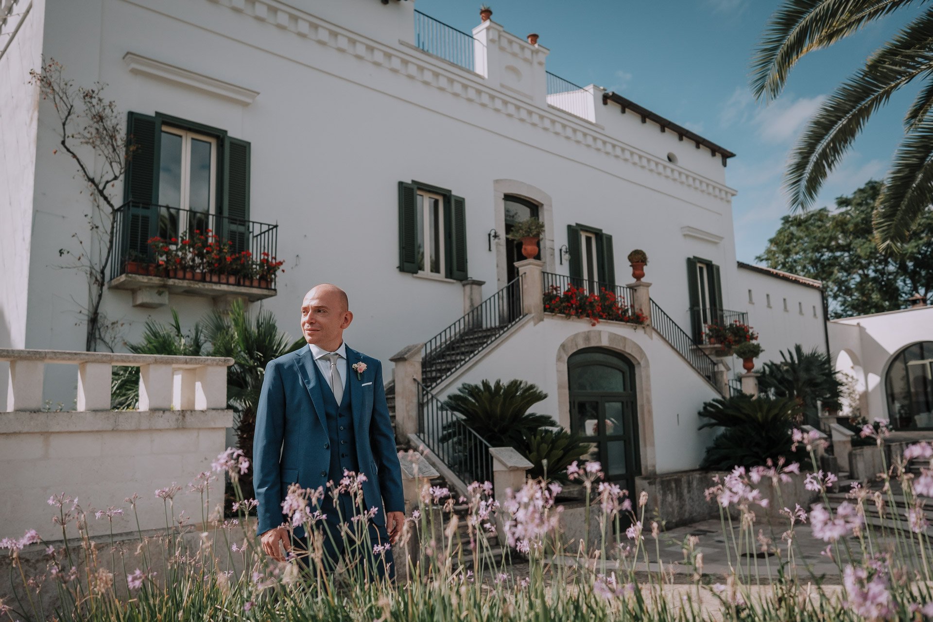 Matrimonio a Villa Sant'Elia lo sposo