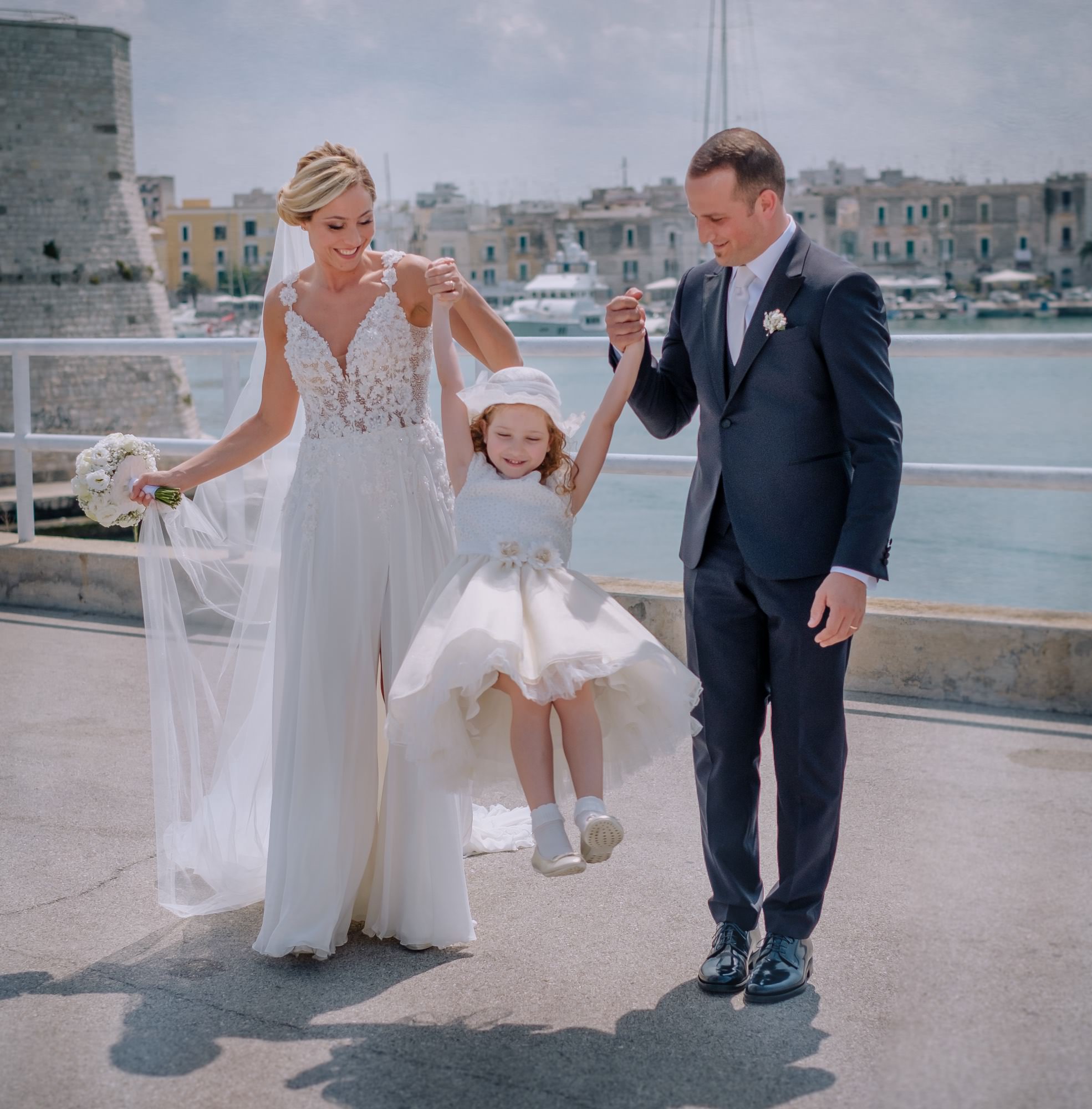 Fotografie di sposi a Trani