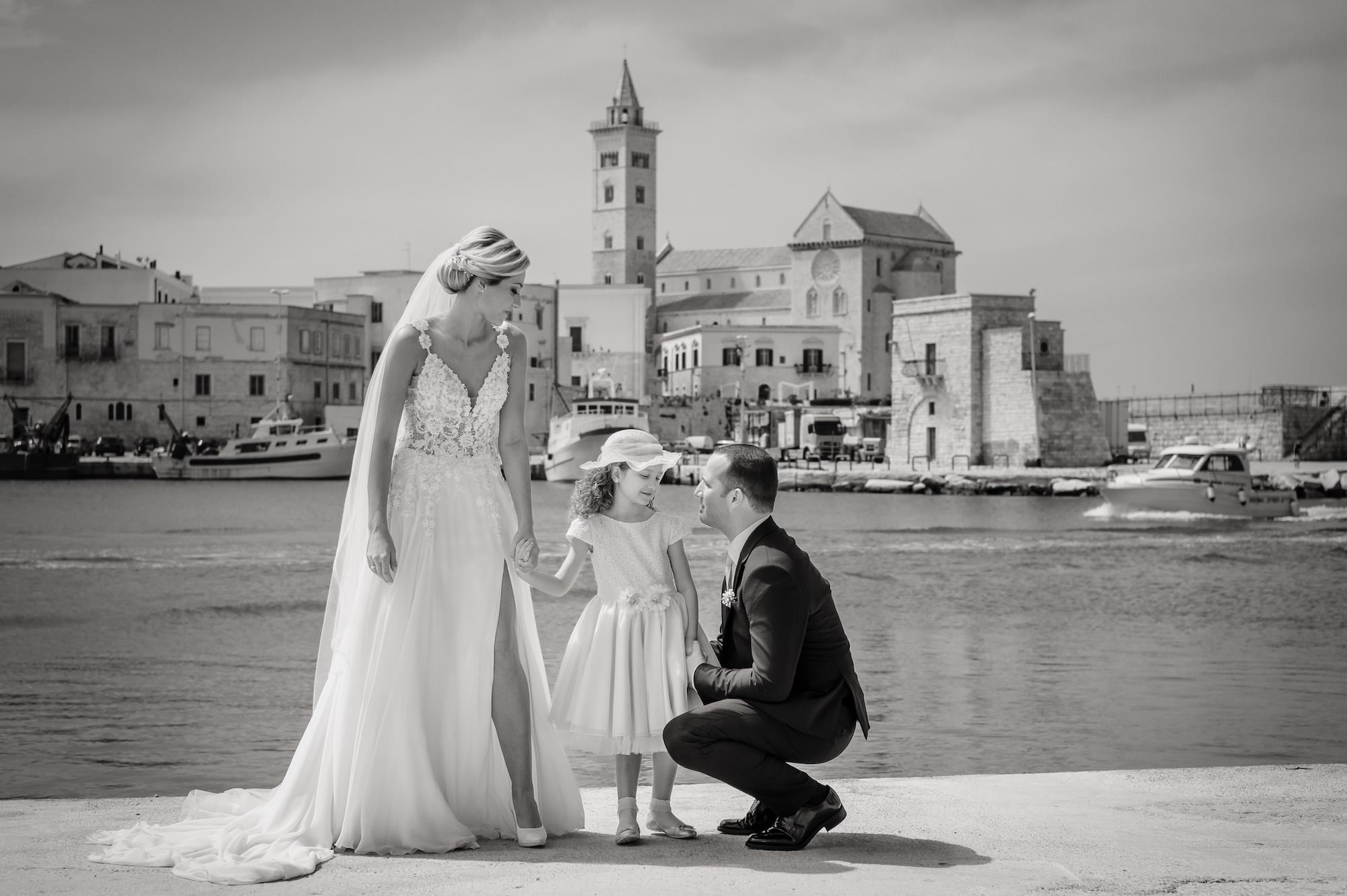 Fotografie di sposi a Trani