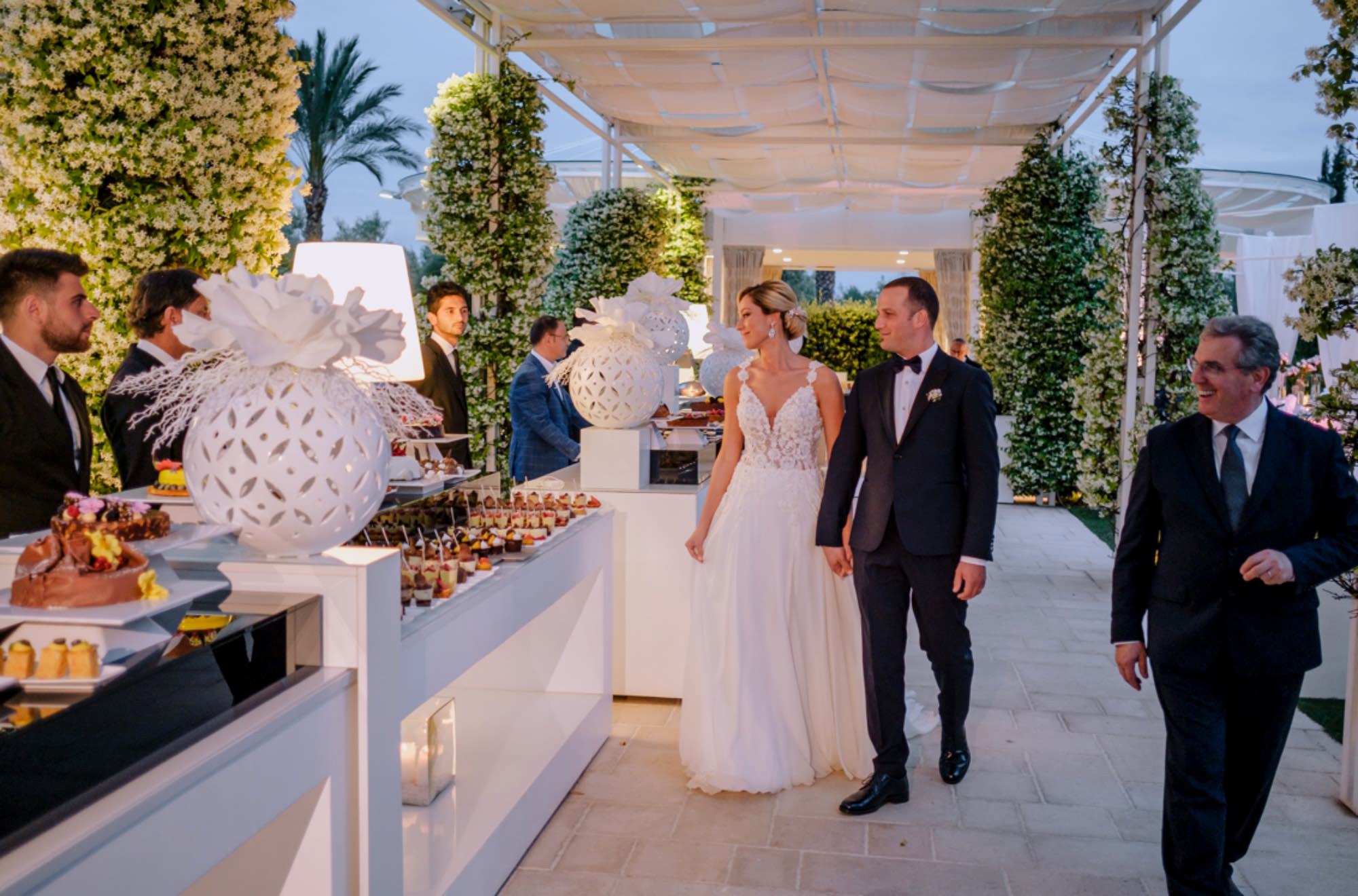 Taglio della Torta a Donna Lavinia Bianchi