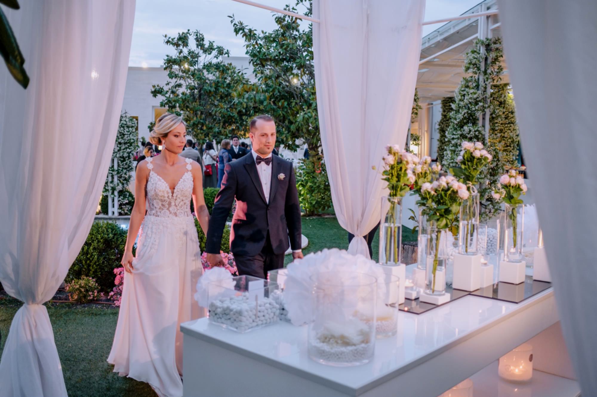 Taglio della Torta a Donna Lavinia Bianchi