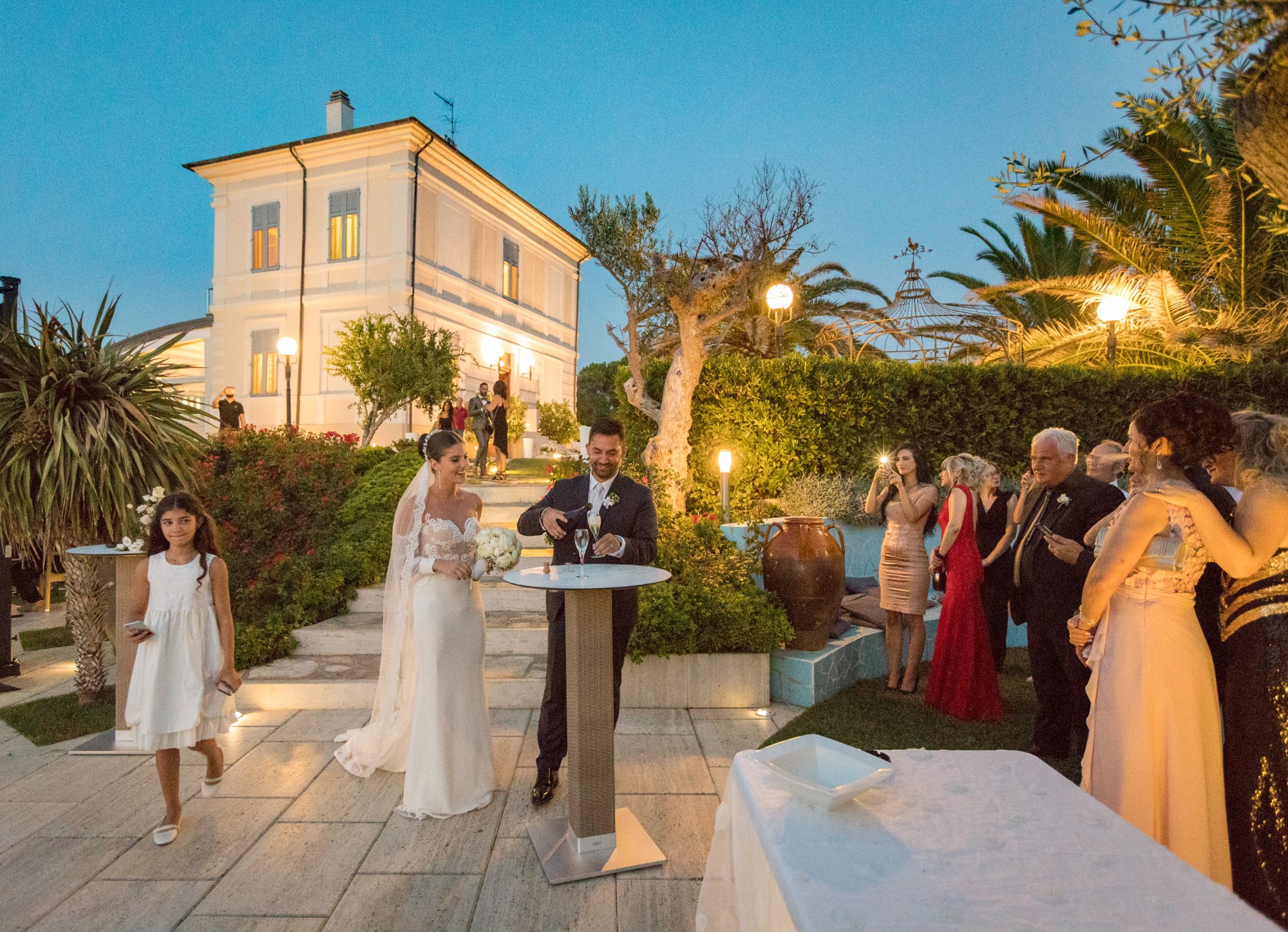 Fotografo a Villa Estea