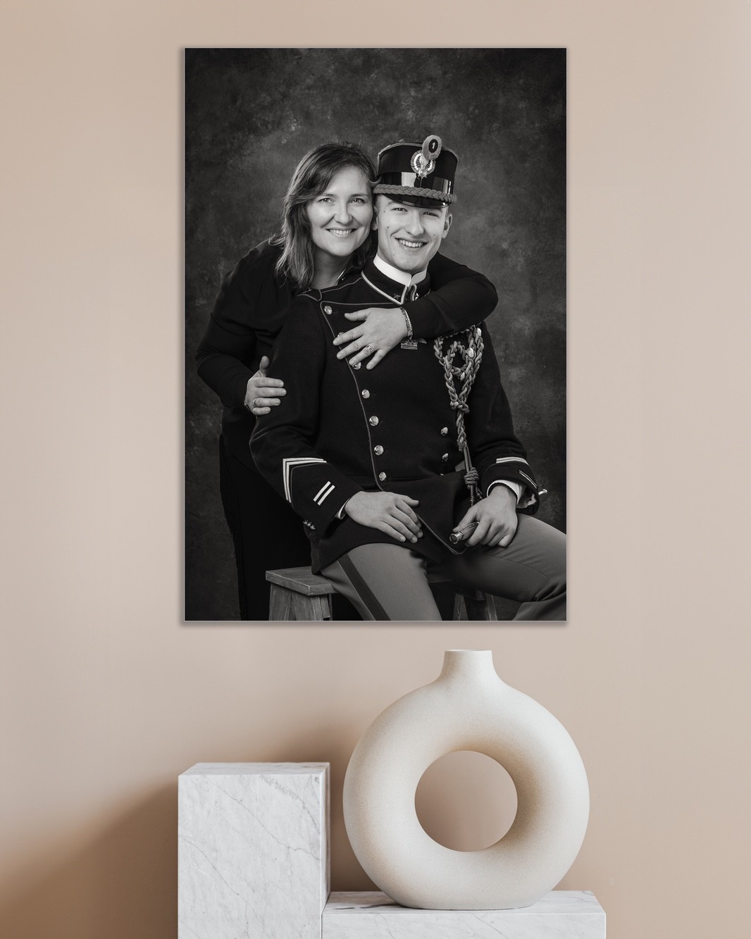 Fotografie d'arredo ritratto del figlio cadetto di Pino Coduti