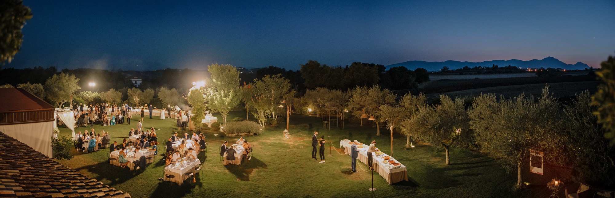 Ricevimento nozze alla Maiella Festeggiamento di nozze nel Parco Nazionale della Maiella (L'Aquila)