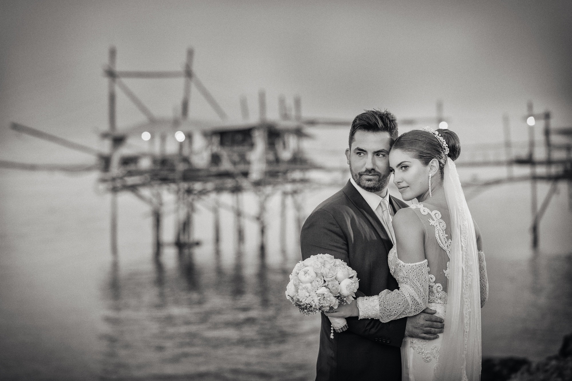 Foto Abruzzo sposi sulla riviera adriatica Foto di sposi sulla riviera adriatica