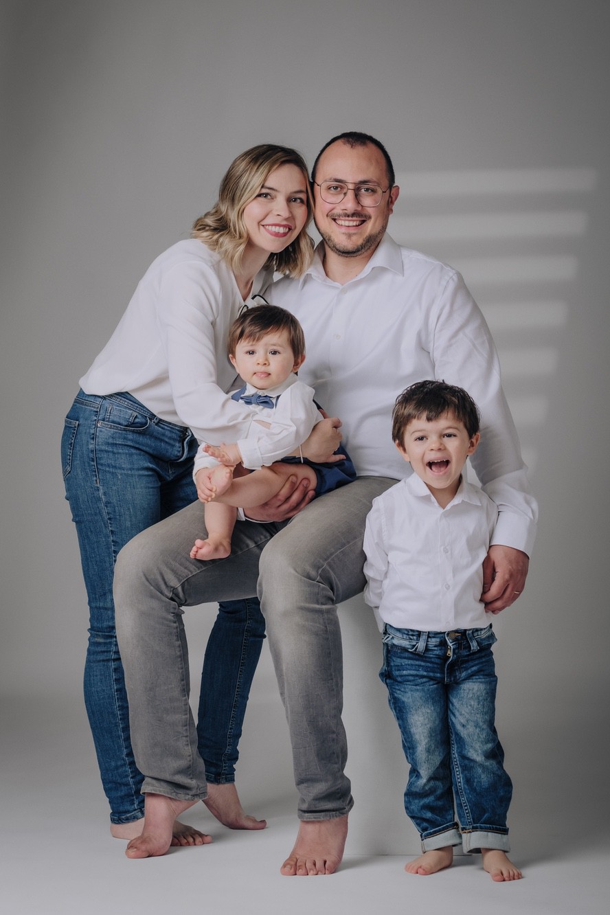 Ritratto di famiglia Ritratto per album di famiglia