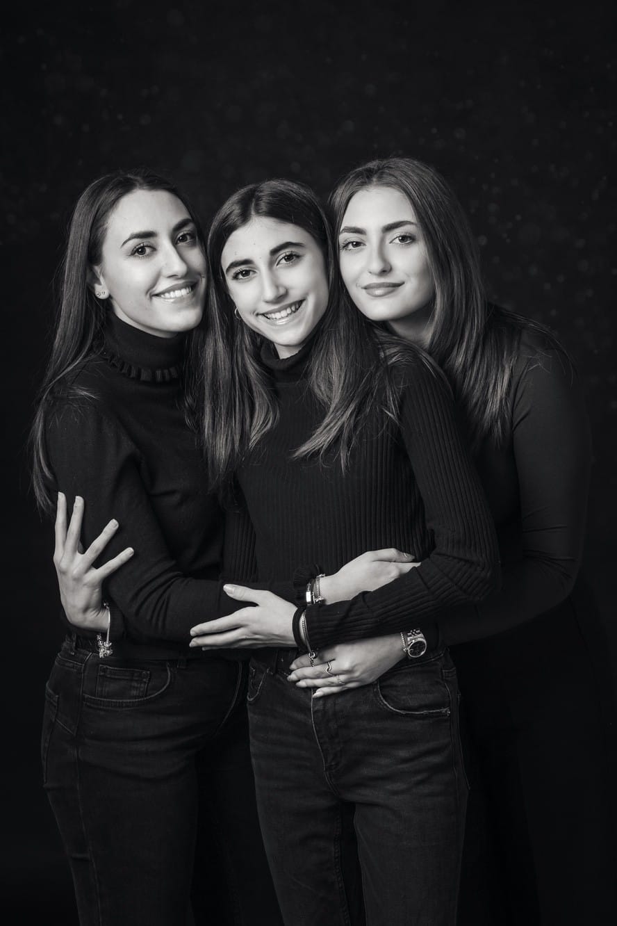 Ritratto professionale di tre sorelle a Lucera