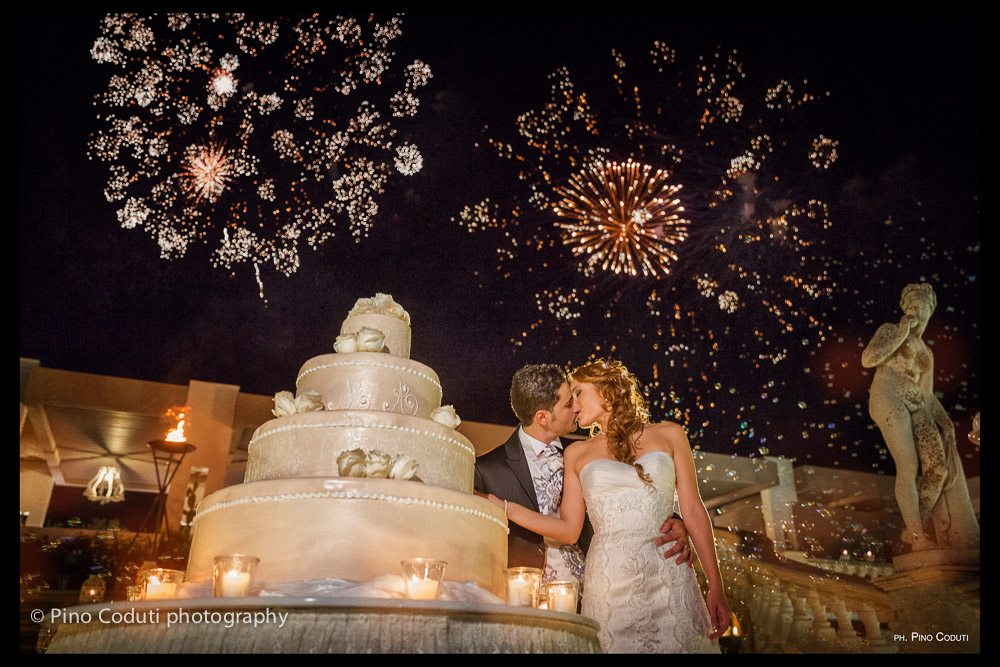 Fuochi d'artificio Fotografie a Villa Carafa