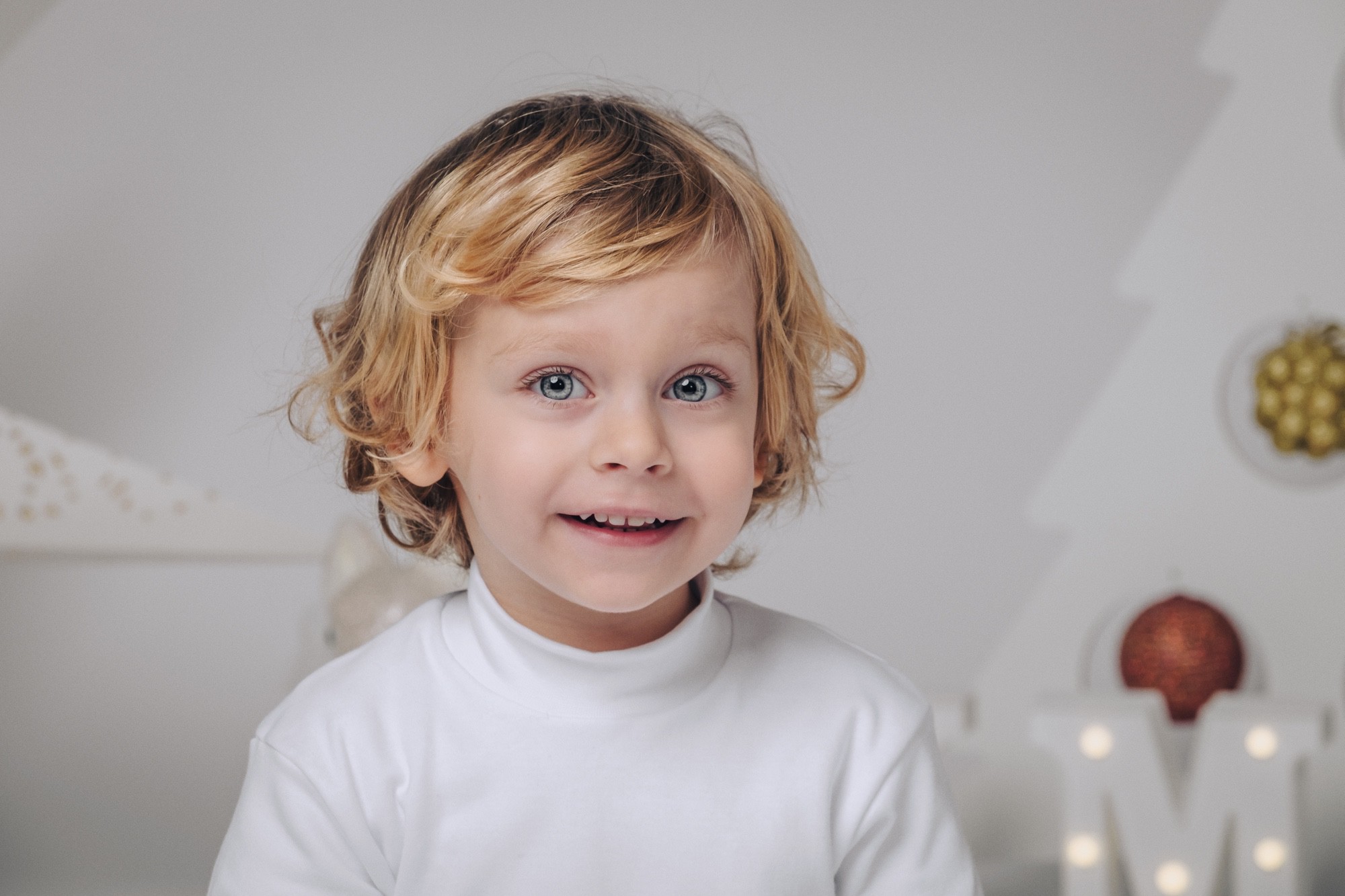 Fotoritratto di un bambino in primopiano