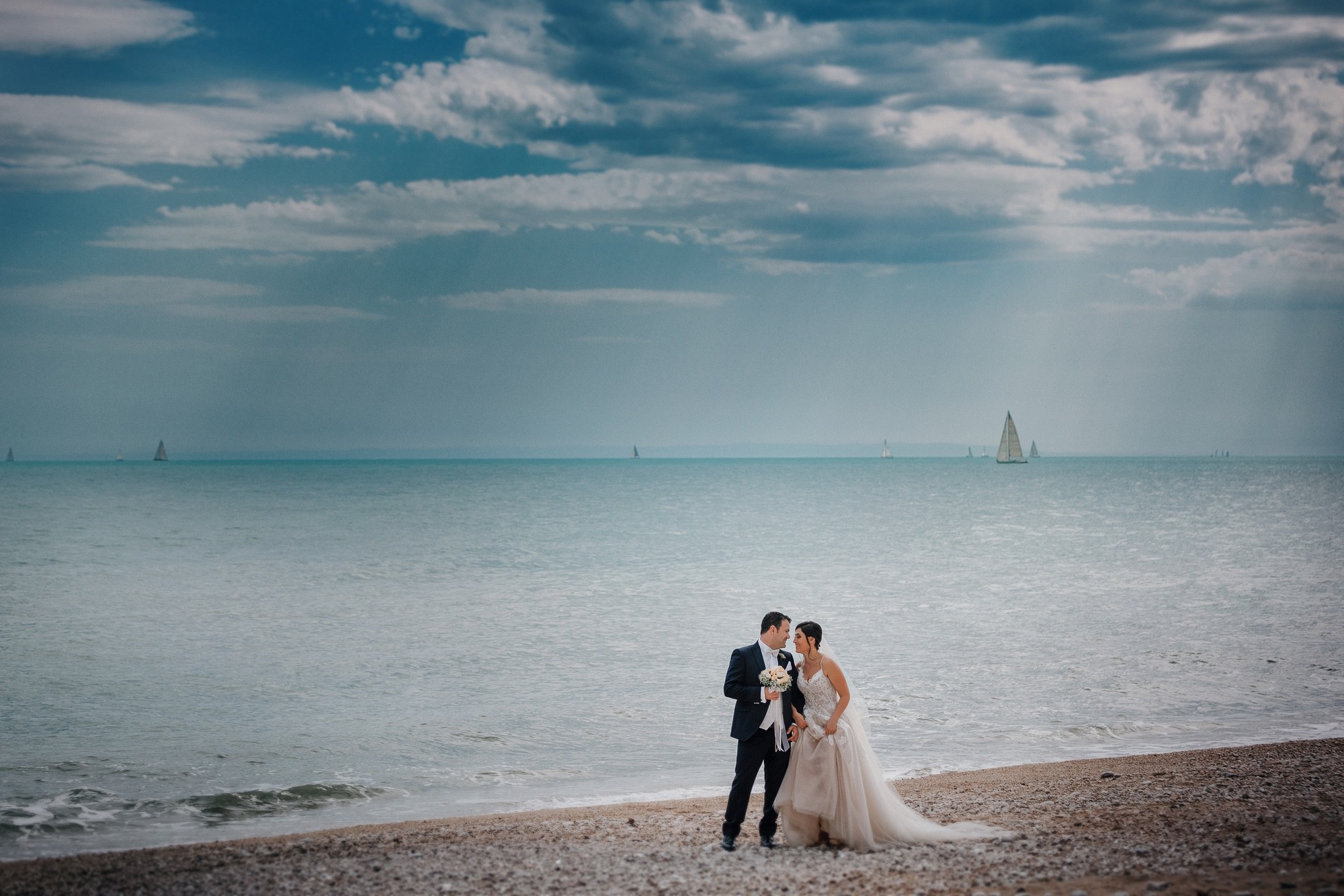 Reportage di matrimonio sul lungomare Pescara