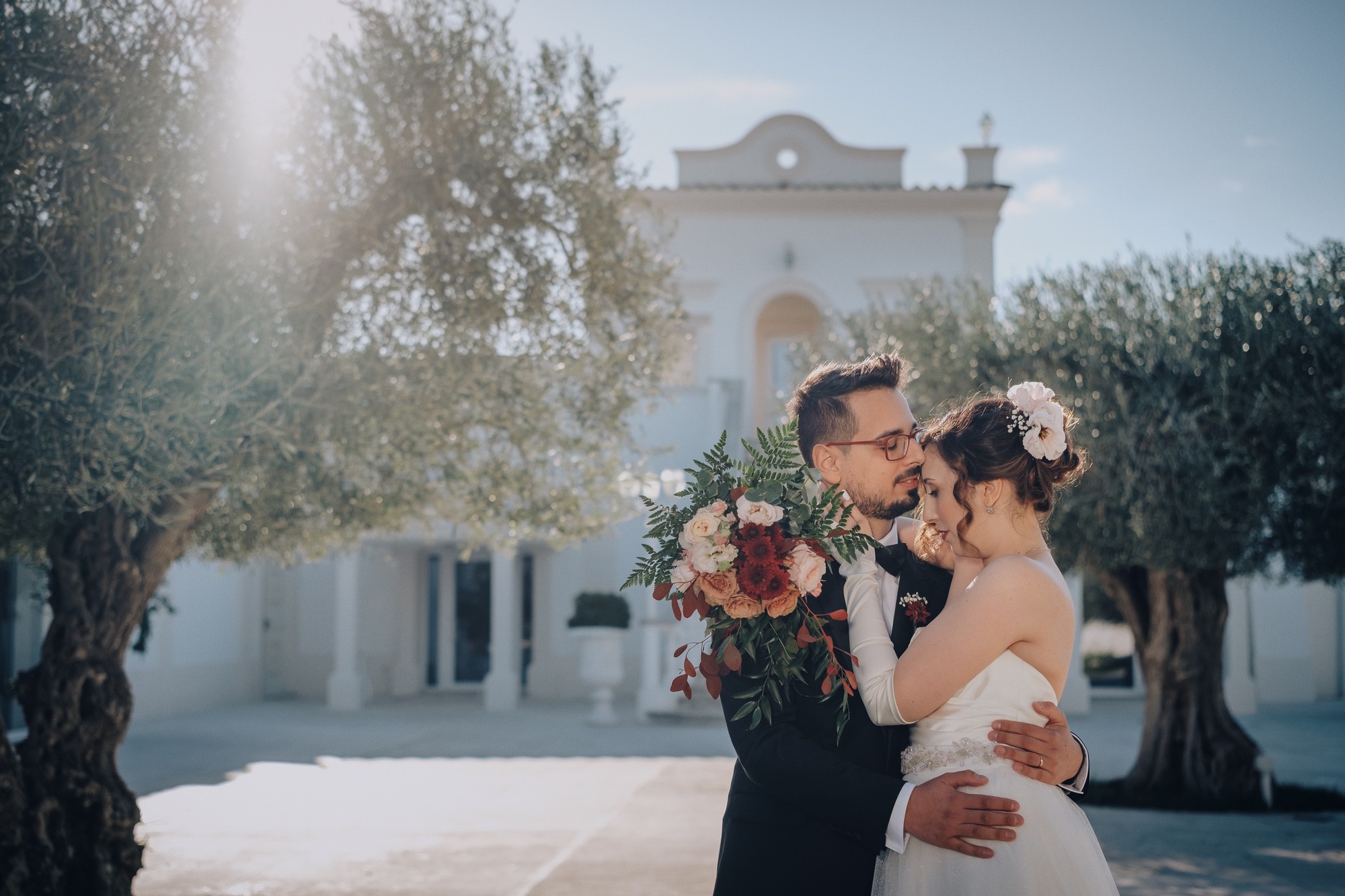 Sposi presso la location Tenimento San Giuseppe, La Magione