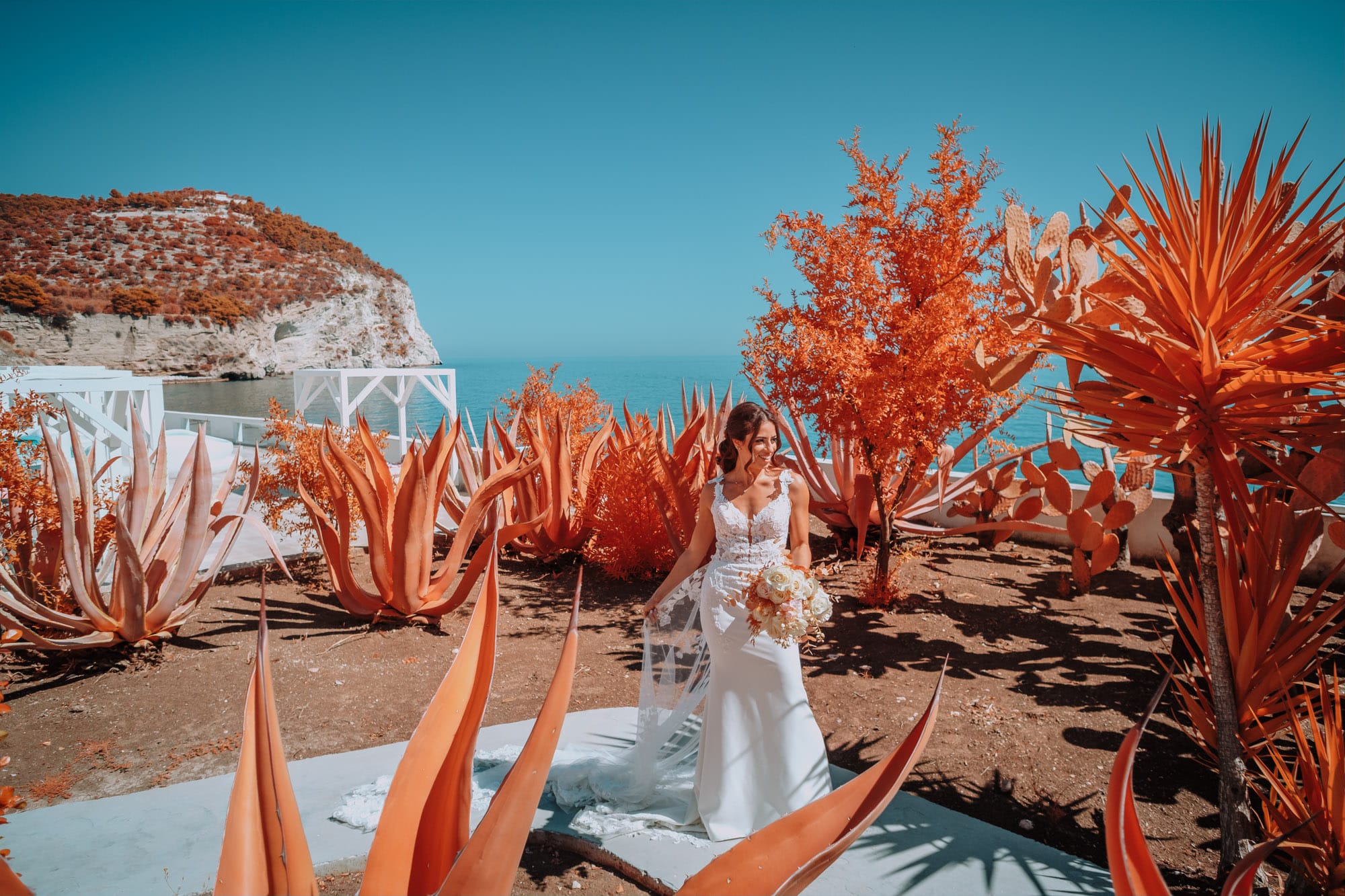 Infrarosso Cromatico matrimonio in Puglia vista mare