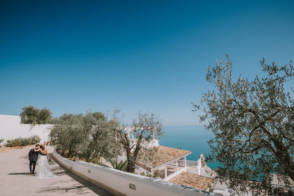matrimonio in Puglia vista mare Gargano real wedding
