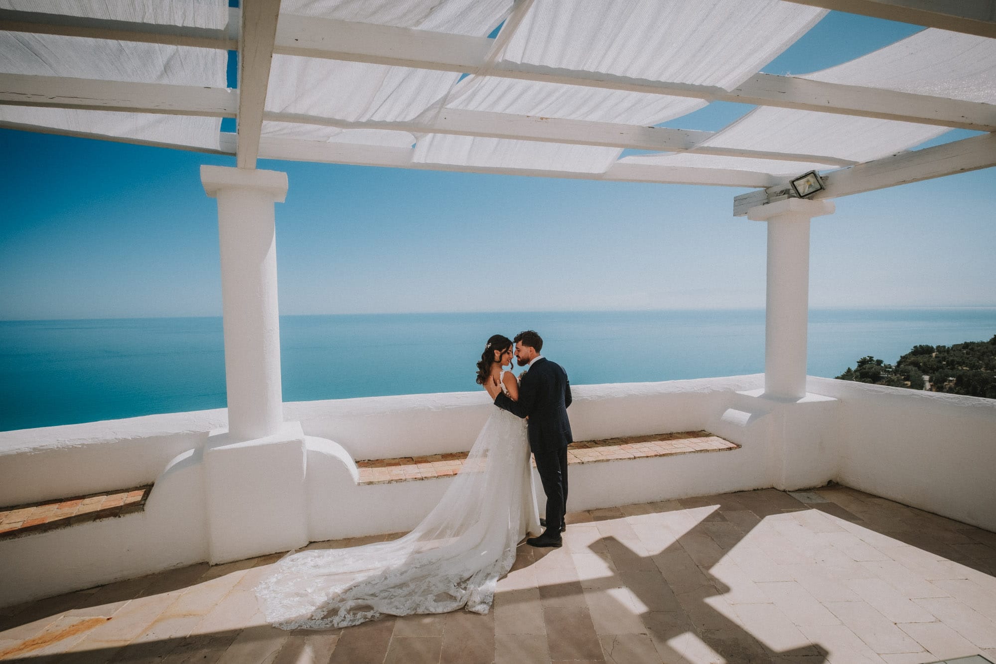cerimonia matrimonio sul mare Mattinata Casa e il Mare Gargano